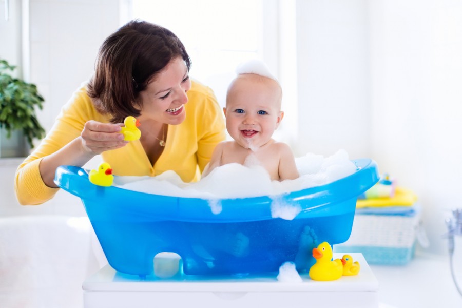 Bain de bebe : comment rendre ce moment agréable ?